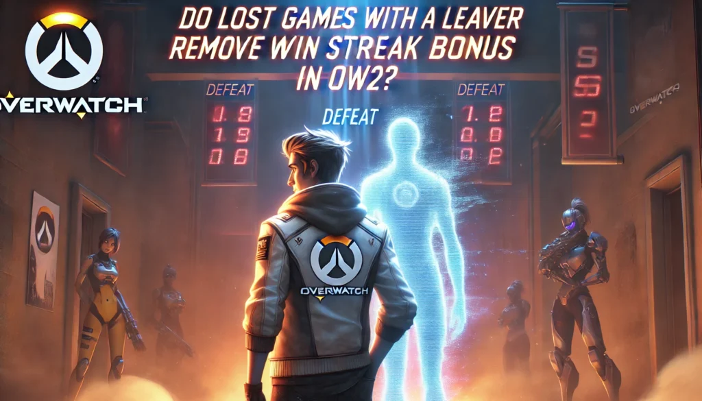 Do Lost Games With a Leaver Remove Win Streak Bonus in ow2?